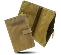 CZMYCBG Housse de Protection Imperméable et Camouflée pour Carnet Tactique, Couverture de Carnet de Notes Militaire.(Brown)