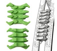 CZMYCBG Lot de 2 Stabilisateurs pour Arc à Poulies, Amortisseurs de Vibrations en Caoutchouc pour Branches d'arc, Silencieux Amortisseurs en Forme de Crabe pour la Chasse et L'entraînement(Green)