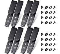 CZMYCBG Lot de 8 Clips de Ceinture pour Étui et Couteau, Adaptateur Molle Réglable en Kydex avec Vis pour Activités de Plein Air.