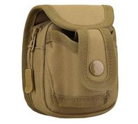 CZMYCBG Pochette de Rangement Polyvalente pour Projectiles, Sac Banane MOLLE pour Petites Munitions et Équipement, Organiseur de Voyage Ultra-résistant pour Les Activités de Plein Air(Brown)