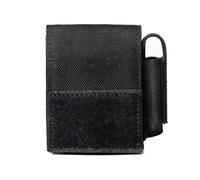 CZMYCBG Pochette Tactique MOLLE pour Équipement EDC, Petite Sacoche Utilitaire à la Taille pour Outils et Gadgets, Organiseur Universel pour Matériel de Plein Air(Black)