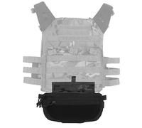 CZMYCBG Sacoche Inférieure Multifonctionnelle à Double Usage, Tactical Drop Pouch Sub Abdominal Carrying Kit Bag, pour Gilet Tactique Chest Rig (Color : Matte Black, Size : One Size)