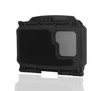 CZMYCBG Support de Téléphone Tactique Multifonctionnel pour Poitrine, Plaque de Navigation Molle pour Airsoft, Randonnée, Cyclisme, Missions Tactiques en Plein Air(Black,S)
