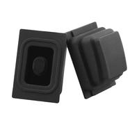 CZMZHFC Lot de 2 boutons à induction en caoutchouc pour poignée de porte extérieure de voiture, compatibles avec Hyundai Tucson 2015 2016 2017 2018 2019 2020 Noir