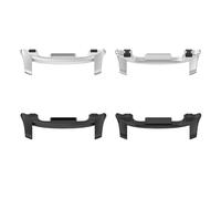 CZMZHFC Lot de 2 connecteurs de bracelet de montre de 20 mm compatibles avec Galaxy Watch 8/8 Classic 2025 - Connecteur en acier inoxydable avec picots en caoutchouc de contact sans espace