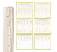 CZNBZIU 75 Onglets Bible, Onglets Bible Index Adhésifs Papier, Dorure à Chaud Imperméable, Onglets de Référence pour Bible Protestante, Idéal pour Étude Biblique, Organisation et Marque-Page