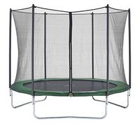 CZON Sports-trampoline exterieur enfant | Filet De Securite|Trampoline De Jardin|300 cm- Vert