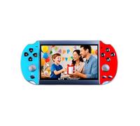 CZT Console de Jeu 4.3 Po Rétro Console avec 3000 Jeux Intégrés Supporte MP3/MP4 Archivables Retro Gaming Console Portable De Jeux Enfant Arcade Emulateur Cadeaux pour Les Gens