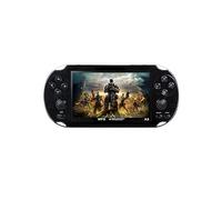 CZT Console de Jeux vidéo 4,3 Po 8 Go intégrée à 2100 Jeux gratuits pour Plusieurs simulateurs Console de Jeu Portable Vidéo/Musique Ebook Sortie TV Le Jeu Peut être archivé Cadeaux de Noël(Noir)