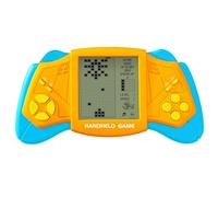 CZT Creative Brick Console de Jeu Apparence d'aile Cool Jeux de Bloc 2574 en 1 Machine de Jeu Portable Rétro Portable Jeu électronique Puzzle Jouets Enfants/étudiants/Cadeaux de Noël (Yellow)