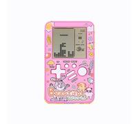 CZT Mini Jeu de Brique Console de Jeu vidéo Console de Poche Console de Puzzle pour Enfants 23*99 rétro Jeux Vintage Jouets dintérieur Divertissement extérieur électronique Jouets Cadeaux(Pink)
