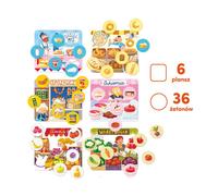 Czuczu Lotto Shopping (6 Planches + 36 Grands Jetons)