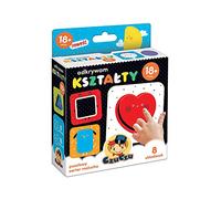Czuczu Odkrywam Ksztaşty - Pierwsze Puzzle Do Nauki Ksztaútów Dla Dzieci 18 m+