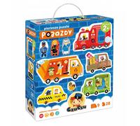 CzuCzu. Pierwsze puzzle Pojazdy 2+ Bright Junior Media