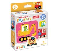 CzuCzu Vehicle Puzzle - Un divertissement éducatif créatif pour les plus jeunes ! Découvrez le monde des transports sous une forme accessible. Parfait pour les petits constructeurs !