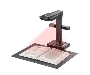CZUR ET16 Plus Scanner de Livres A3, Scanner de Documents 16MP avec OCR | Numérisation Rapide 1.5s/Page, Correction Automatique des Pages Courbées, Pédale Incluse, Compatible Windows et macOS