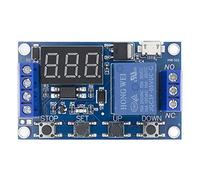 CZVJUKBYP 6-30V Relais Module Interrupteur déclencheur temporisation Circuit minuterie Cycle réglable 828 1 pièces