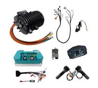 CZVJUKBYP Moteur QS138-C V3 3000 W à Couple élevé, entraînement intermédiaire, engrenage Interne, avec contrôleur Fardrive ND72680(Combo 1)