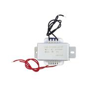 CZVJUKBYP Transducteur de Pression transformateur Puissance AC220V 380V abaisseur d'entrée 12V-0-12V 20W/VA d'isolement 9V 12V 18V 24V 36V Sortie(AC380V Input,9V-0-9V)