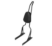 CZXZYHNB pour Dyna pour Street Bob pour Fxdb 06-17 Dossier Sissy Bar Vertical Amovible Moto Arrière Transporteur Coffre(Noir)