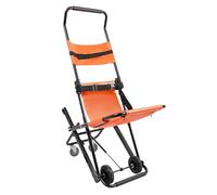 Czyurachel Chaise d'escalier en aluminium - 830 x 480 x 1560 mm - Pliable - Avec roulettes - Pour ambulances, hôpitaux, sites de sport