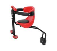 czyuRachel Siège enfant pour VTT, siège enfant avant avec pédales pliables et support réglable sur plusieurs positions, pour tous les VTT d'adultes