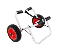 Czyurachel Sup Chariot de transport, de kayak, de plage, de stand up paddle, roues en polyuréthane de 10 pouces, pliable et démontable, jusqu'à 80 kg