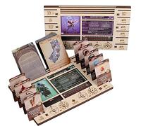 CZYY Gloomhaven/Frosthaven Tableau de bord avec traceurs de cadran HP et XP Lot de 2 organiseurs de héros en contreplaqué de bouleau pour économiser de l'espace sur votre table