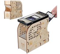 CZYY Support de numérisation de Cartes pour MTG - Support de numérisation en Bois découpé au Laser, Balayage Rapide et vérification du Prix avec l'application ManaBox Card Scanner, Assistant de