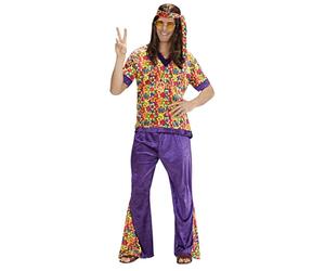 Déguisement hippie homme (Taille 48/50)