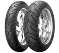 Dunlop Pneu moto D 407 H/D 180/65B16 TL 81H roue arrière bande blanche
