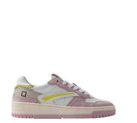 D.a.t.e. - Baskets basses en cuir - Femme - Chaussures - Rose - Taille: 36 EU