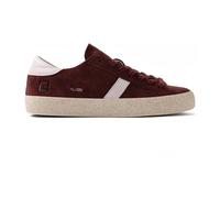 D.a.t.e. - Baskets basses en daim - Femme - Chaussures - Rouge - Taille: 37 EU