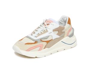 D.a.t.e. - Baskets Fuga Crème Colorées - Femme - Chaussures - Multicolore - Taille: 40 EU