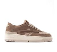 D.A.T.E. Baskets pour femme Tournoi Teddy en Suede Beige - Tournoi W 431-TO-TD-BI - Taille 37, beige, 39 EU