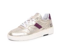 D.a.t.e. - Court 2.0 Laminated Platinum Baskets - Femme - Chaussures - Gris - Taille: 39 EU