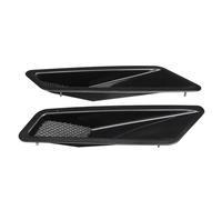 D’air décorative capot Compatible Avec Benz Pour W204 C63 Pour AMG Berline Coupé Grilles D'aération Capot Moteur Pièces Détachées Accessoires Automobiles(Black)