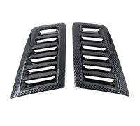 D’air décorative capot Compatible Avec Ford Pour Focus Pour Fiesta MK2 RS ST Accessoires Remplacement Les Prises D'air Capot Moteur Avant(Carbon Fiber Pattern)