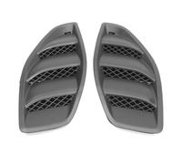 D’air décorative capot Compatible Avec Jeep Pour Wrangler JK 2007-2017 Cache-aérations ABS Grilles D'aération Garniture Décorative D'entrée D'air Moteur Automobiles