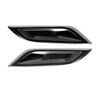 D’air décorative capot Compatible Avec Land Pour Rover Pour Defender 2020-2021 Prises D'air Avant Capot, Garniture Latérale De, Écope D'aération En Acier Pour La Neige