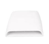 D’air décorative capot Compatible Avec Land Pour Rover Pour Defender Prise D'air Capot Décorative Accessoire Voiture Pièce Rechange(White)