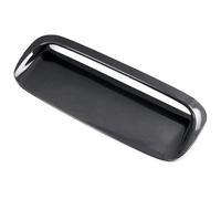 D’air décorative capot Compatible Avec Subaru Pour WRX STI 2015-2018 Cache Prise D'air Capot Fibre Carbone ABS Noir Panneau Décoratif