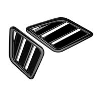 D’air décorative capot Compatible Avec VW Pour Golf MK5 MK6 Pour CC Pour Passat 2 Prises D'air Capot Moteur Grilles D'aération Avant Cache-capot