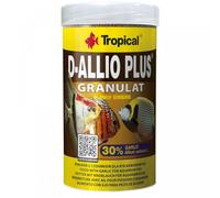 D-ALLIO Plus GRANULAT 100ml / 60g - Nourriture en Flocons Multi-ingrédients pour Poisson à l'ail