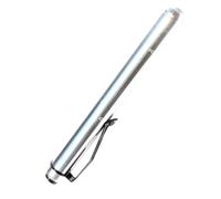 D’aluminium Lampe Médicale Argenté Alliage Stylo, LED | Examen Oral et Pupillaire, Structure Solide Compacte, sans Batterie, pour Médecin et Infirmière