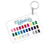 d’analyse des couleurs - Acrylique clair, carte de style de pale