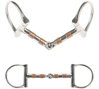 Mors verdun pour cheval à rouleaux Harry's Horse Argenté 13,5 cm
