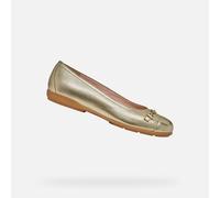 Geox Femme D Annytah A Ballet Flat, Doré, 39 EU