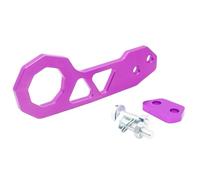 D’attelage remorque Crochet De Remorquage Arrière en Alliage D'aluminium, Convient pour Honda Civic Fit Jazz Gk5 Attelage Boule et Crochet 50mm(Purple)