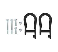 D’attelage remorque Kit De Crochets De Remorquage Convient pour Chevrolet Silverado Sierra 2007 - 2019, 84072463 Attelage Boule et Crochet 50mm(Black)